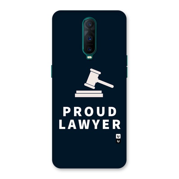 Proud Lawyer Back Case for Oppo R17 Pro