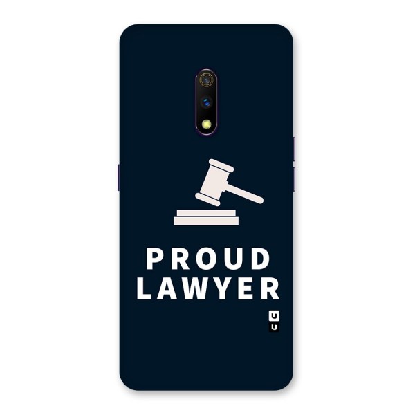 Proud Lawyer Back Case for Realme X