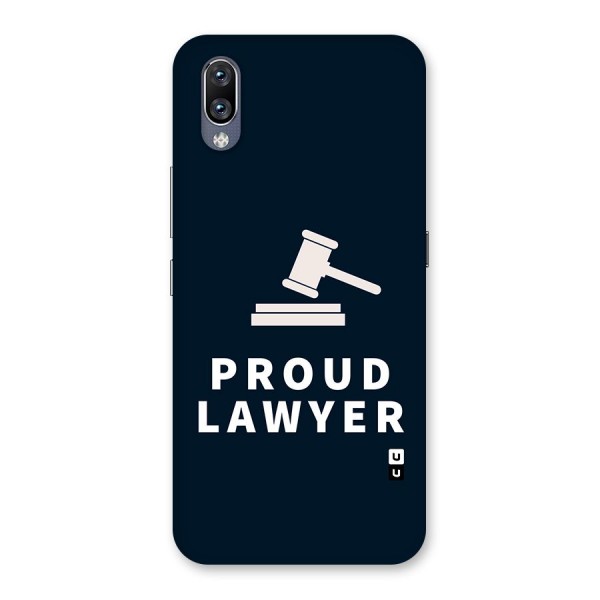 Proud Lawyer Back Case for Vivo NEX