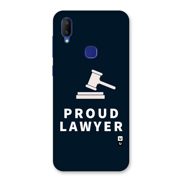 Proud Lawyer Back Case for Vivo V11