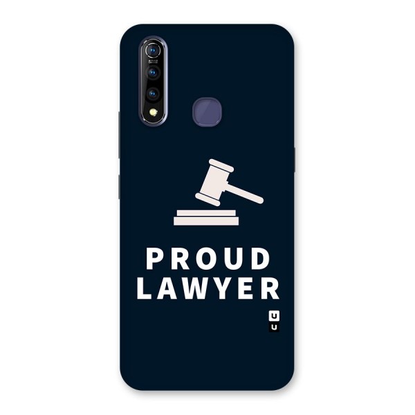 Proud Lawyer Back Case for Vivo Z1 Pro