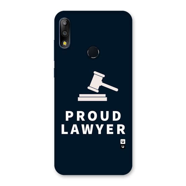 Proud Lawyer Back Case for Zenfone Max Pro M2