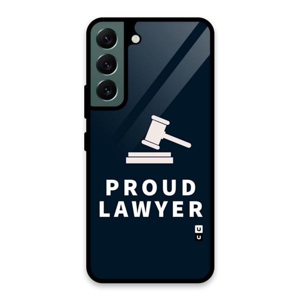 Proud Lawyer Glass Back Case for Galaxy S22 5G