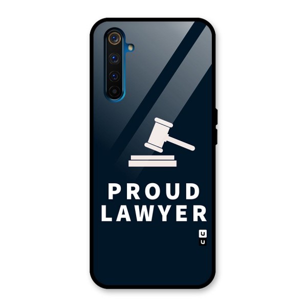 Proud Lawyer Glass Back Case for Realme 6 Pro