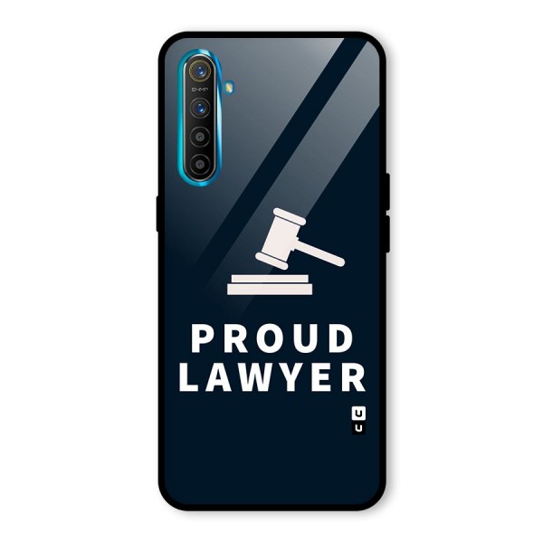 Proud Lawyer Glass Back Case for Realme XT