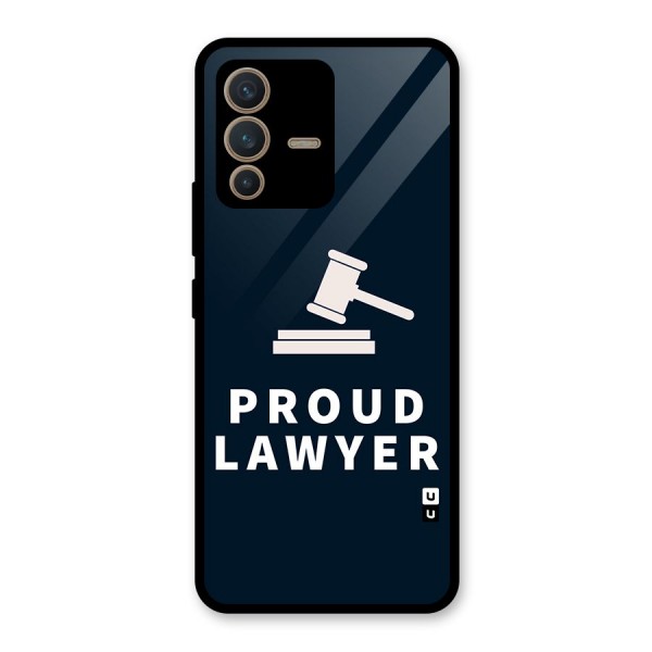 Proud Lawyer Glass Back Case for Vivo V23 5G