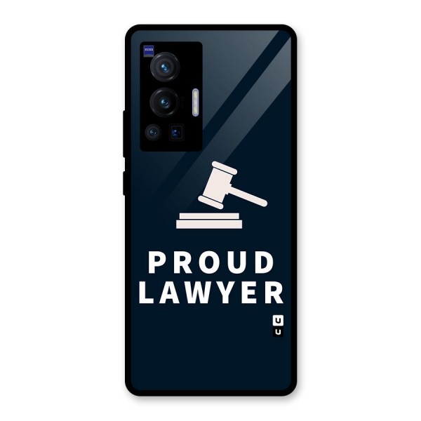 Proud Lawyer Glass Back Case for Vivo X70 Pro