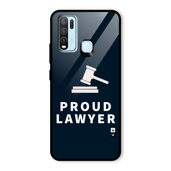 Proud Lawyer Glass Back Case for Vivo Y50