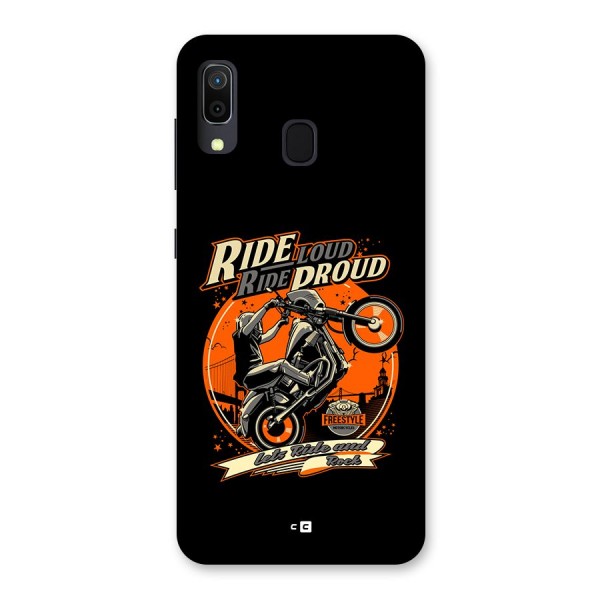 Proud Rider Back Case for Galaxy A20