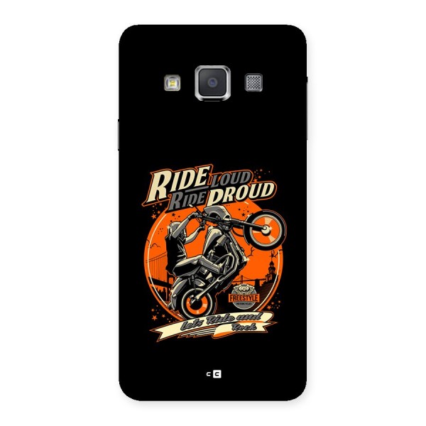 Proud Rider Back Case for Galaxy A3