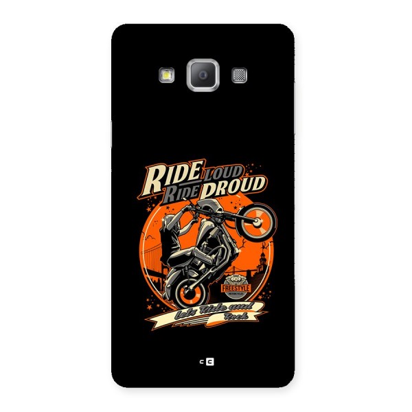 Proud Rider Back Case for Galaxy A7