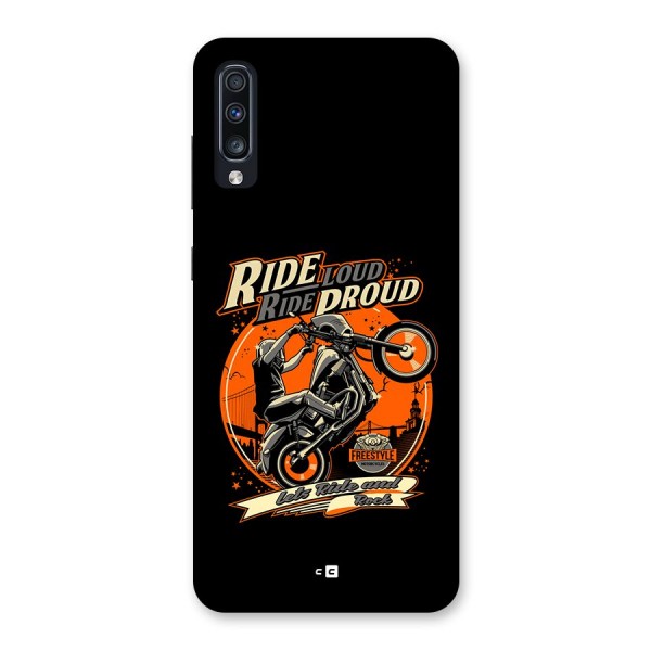 Proud Rider Back Case for Galaxy A70s