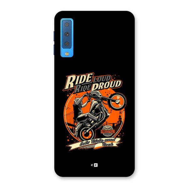 Proud Rider Back Case for Galaxy A7 (2018)