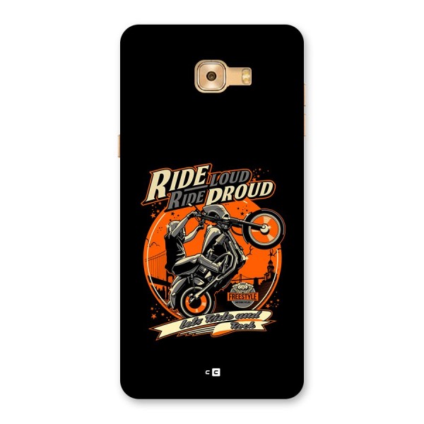 Proud Rider Back Case for Galaxy C9 Pro