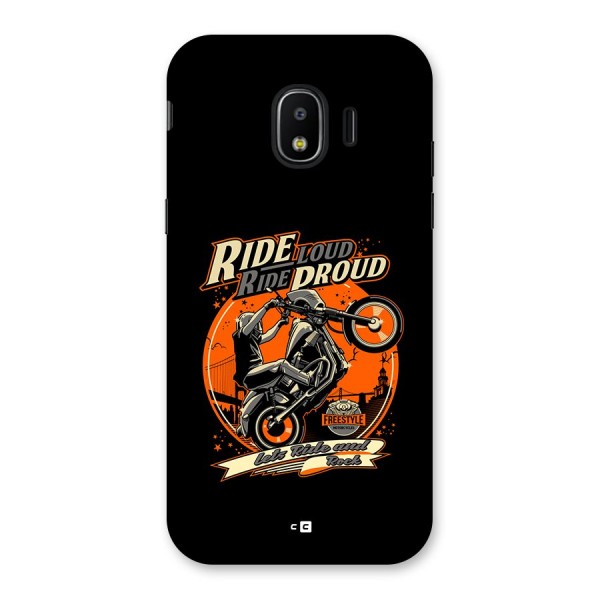 Proud Rider Back Case for Galaxy J2 Pro 2018