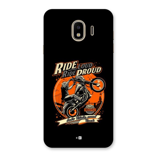 Proud Rider Back Case for Galaxy J4