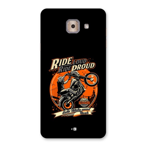 Proud Rider Back Case for Galaxy J7 Max