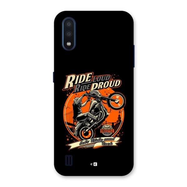 Proud Rider Back Case for Galaxy M01