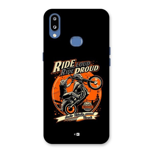 Proud Rider Back Case for Galaxy M01s