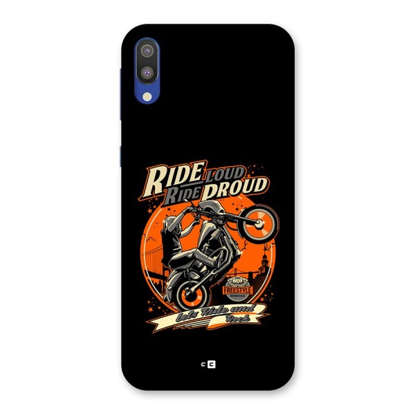 Proud Rider Back Case for Galaxy M10