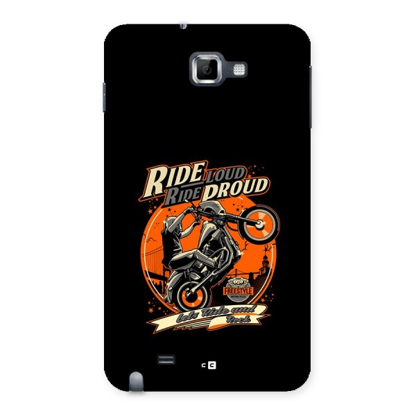 Proud Rider Back Case for Galaxy Note