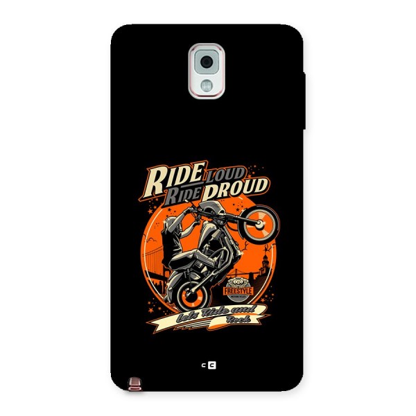 Proud Rider Back Case for Galaxy Note 3