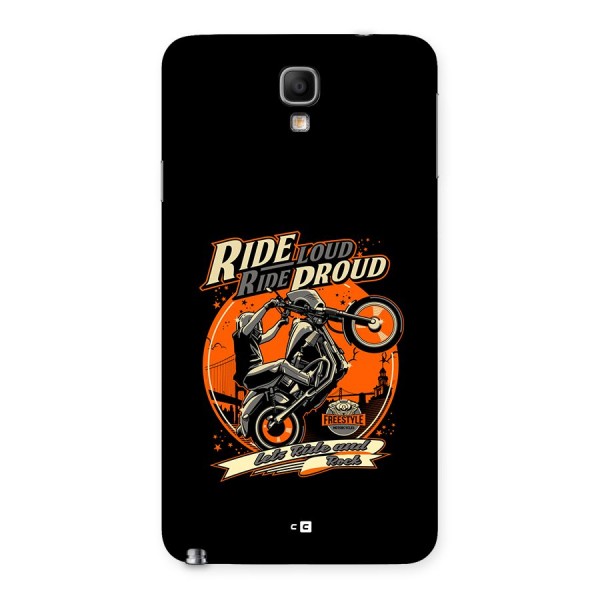 Proud Rider Back Case for Galaxy Note 3 Neo