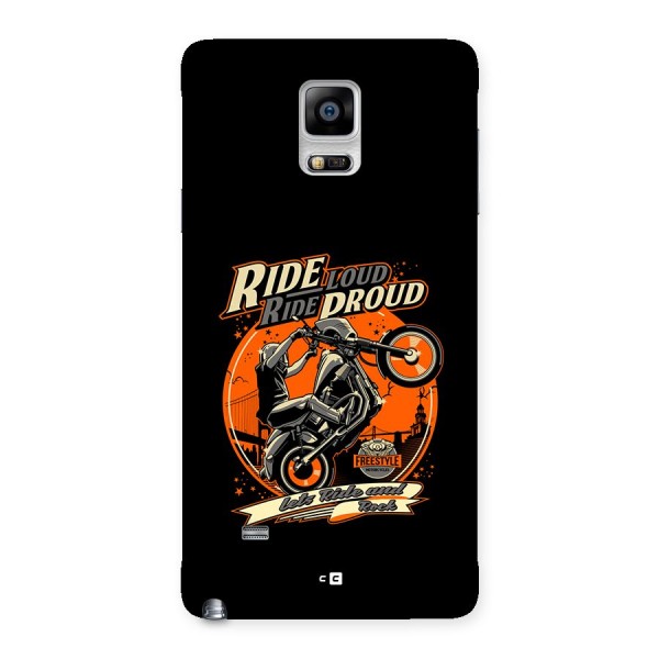 Proud Rider Back Case for Galaxy Note 4