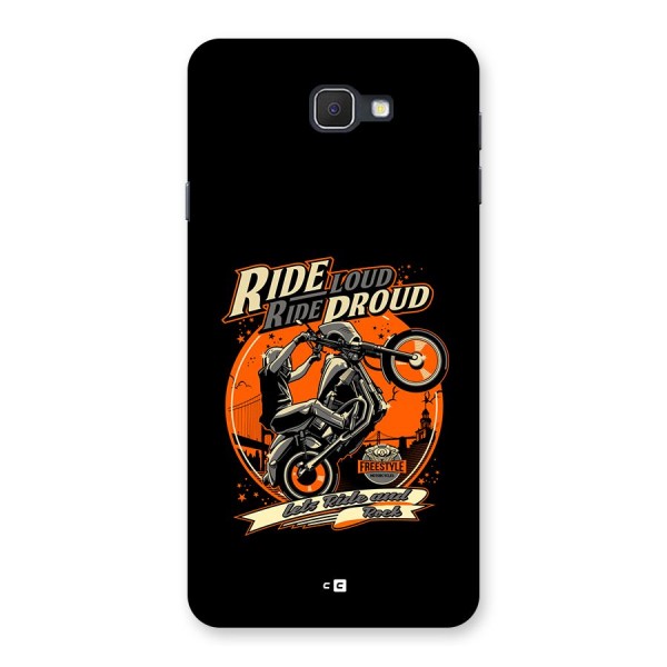 Proud Rider Back Case for Galaxy On7 2016