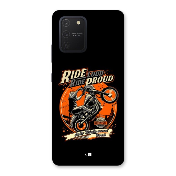 Proud Rider Back Case for Galaxy S10 Lite