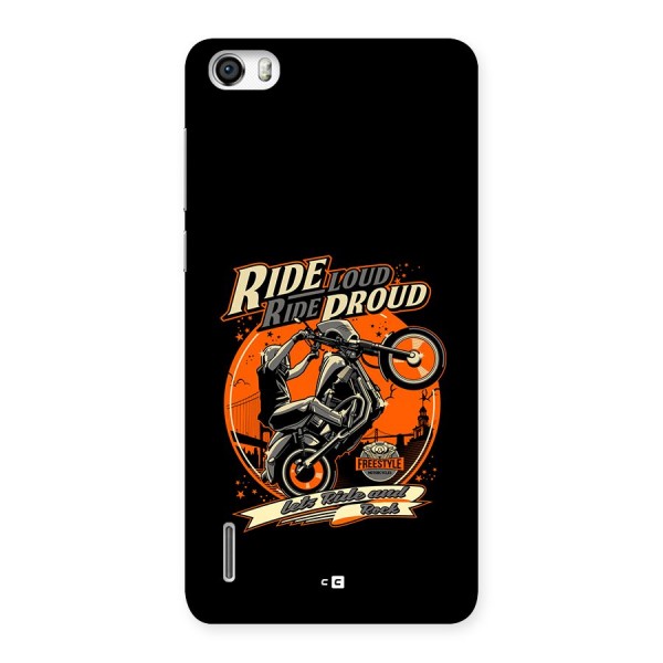 Proud Rider Back Case for Honor 6