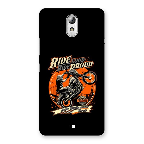 Proud Rider Back Case for Lenovo Vibe P1M