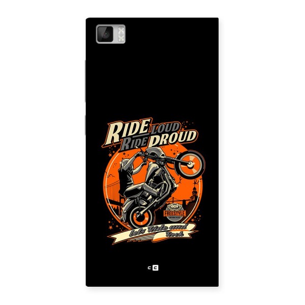 Proud Rider Back Case for Mi3