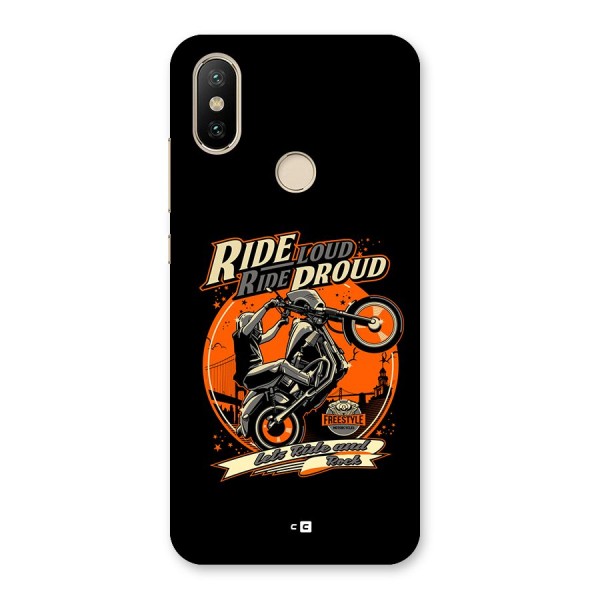 Proud Rider Back Case for Mi A2