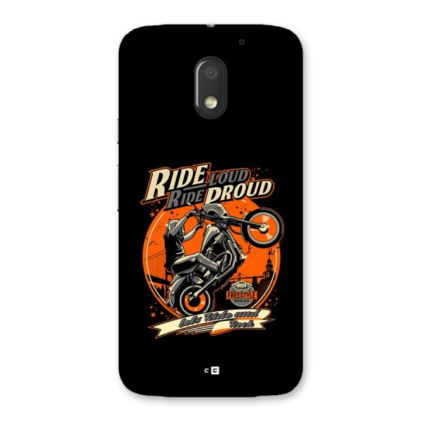 Proud Rider Back Case for Moto E3 Power