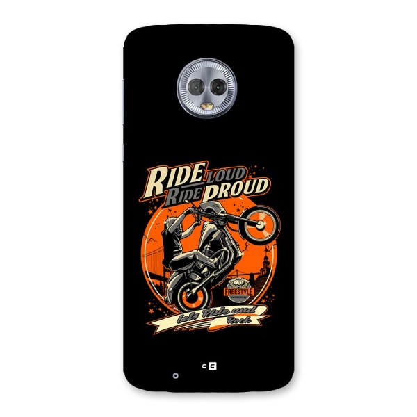 Proud Rider Back Case for Moto G6