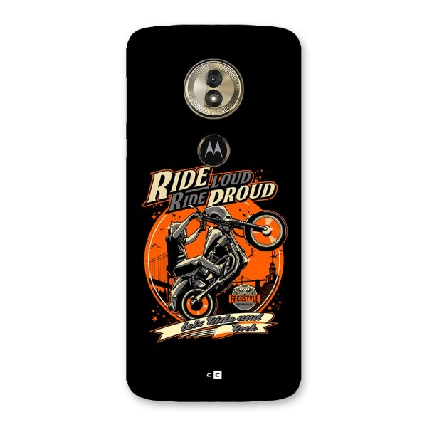 Proud Rider Back Case for Moto G6 Play