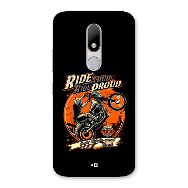 Proud Rider Back Case for Moto M