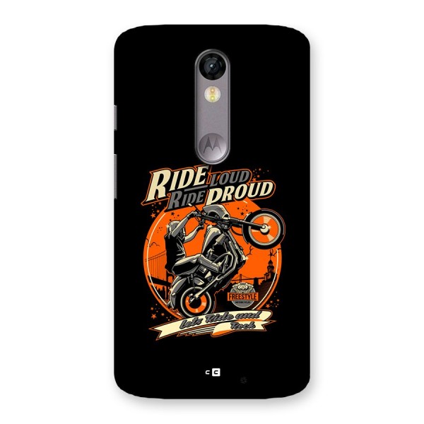 Proud Rider Back Case for Moto X Force