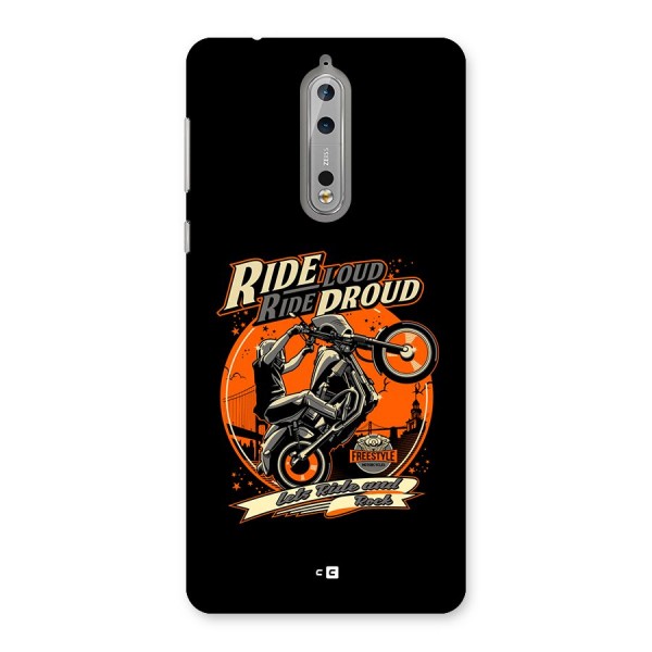 Proud Rider Back Case for Nokia 8