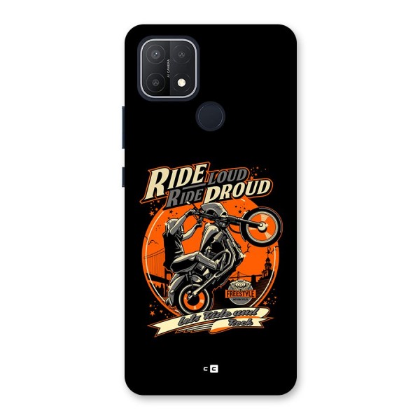 Proud Rider Back Case for Oppo A15