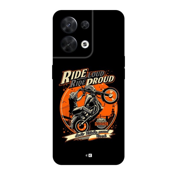 Proud Rider Back Case for Oppo Reno8 5G