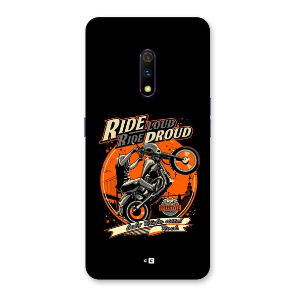 Proud Rider Back Case for Realme X