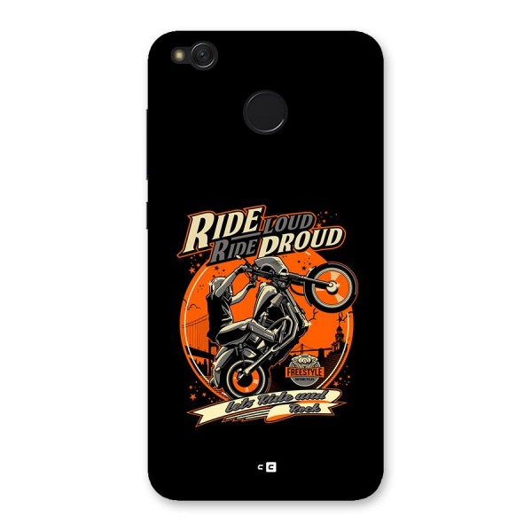 Proud Rider Back Case for Redmi 4