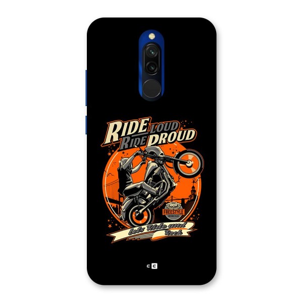 Proud Rider Back Case for Redmi 8