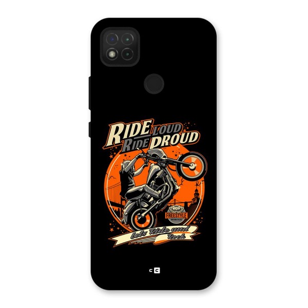 Proud Rider Back Case for Redmi 9C