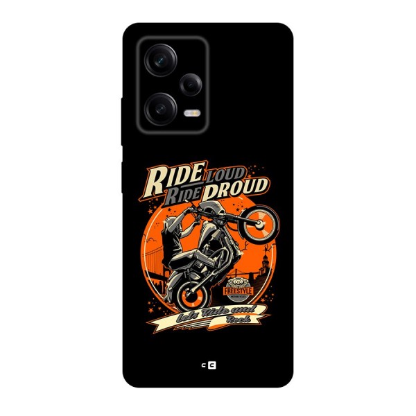 Proud Rider Back Case for Redmi Note 12 Pro