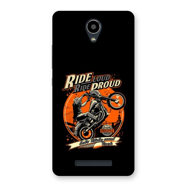 Proud Rider Back Case for Redmi Note 2