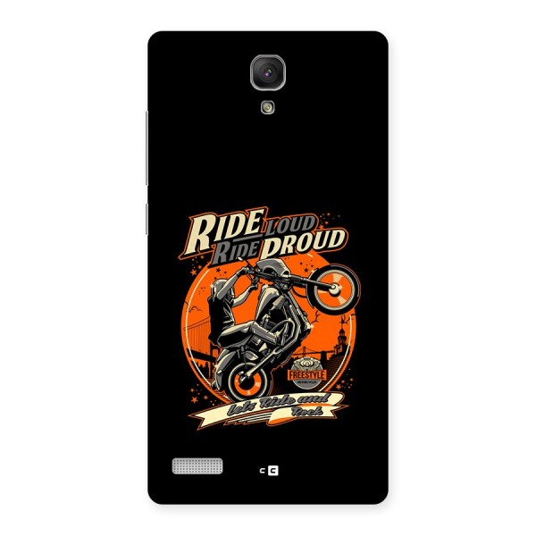 Proud Rider Back Case for Redmi Note Prime