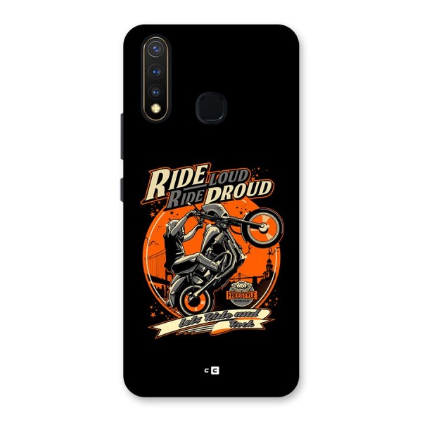 Proud Rider Back Case for Vivo U20